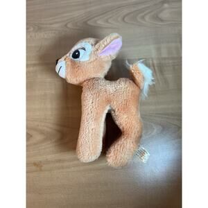 Walt Disney Bambi Vintage Plush Stuffed Animal Deer Baby Fawn 6”